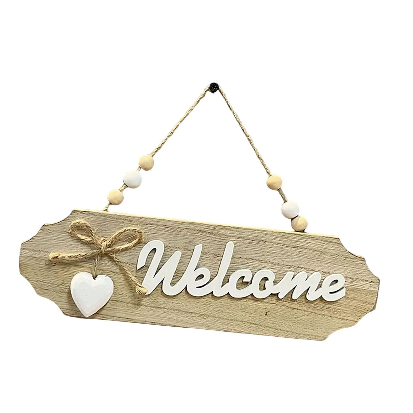 Wooden Hanging Door Sign