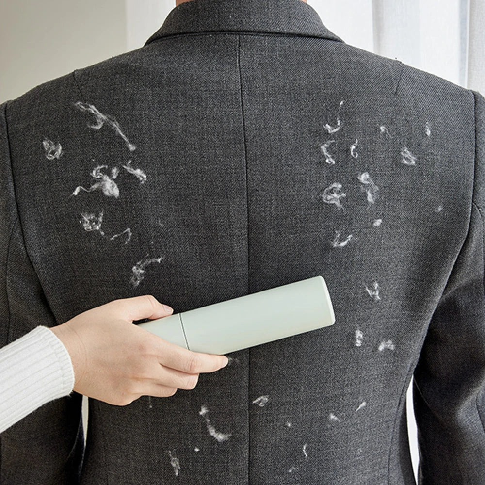 Cylinder Reusable Washable Lint Sticking Roller Clothes Carpet Tousle Remover Pets Hair Remover Brush Cleaning Accessories