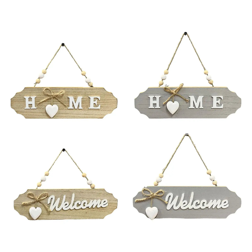 Wooden Hanging Door Sign