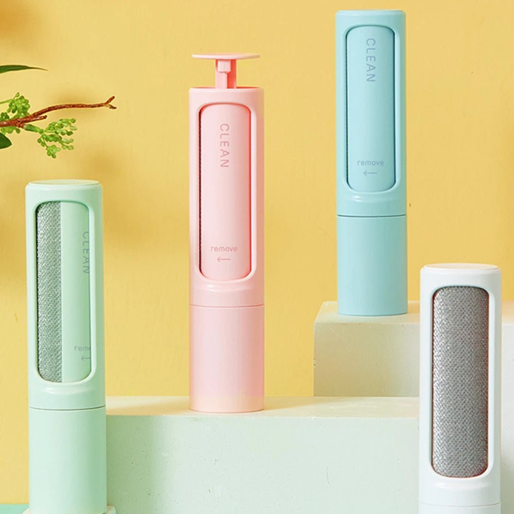 Cylinder Reusable Washable Lint Sticking Roller Clothes Carpet Tousle Remover Pets Hair Remover Brush Cleaning Accessories