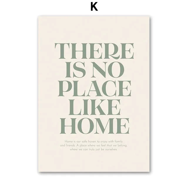 Cocktail Vase Leaves Flower Wall Art