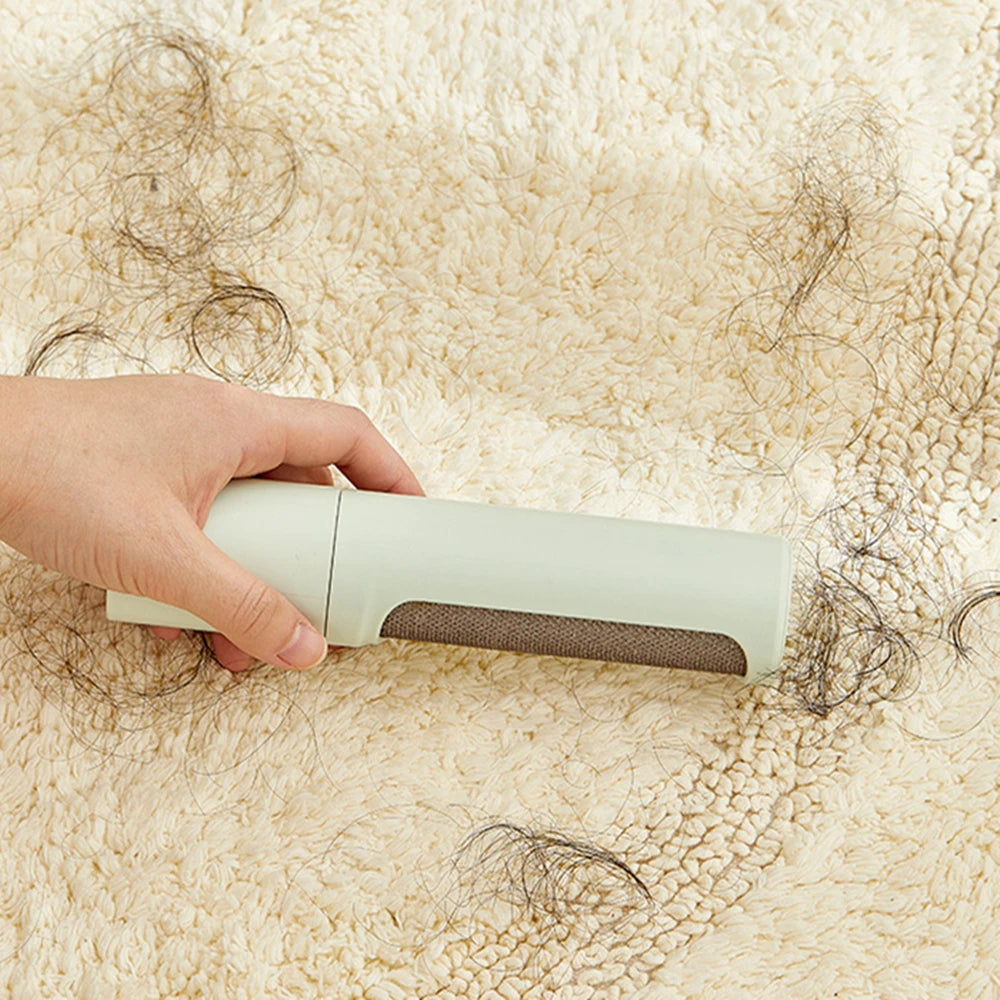 Cylinder Reusable Washable Lint Sticking Roller Clothes Carpet Tousle Remover Pets Hair Remover Brush Cleaning Accessories