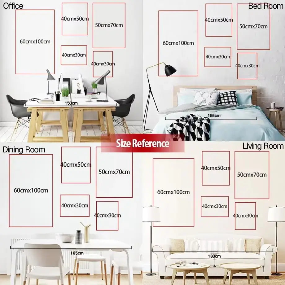 Boho Fashion Girl Flowers Leaves Illustration Wall Art