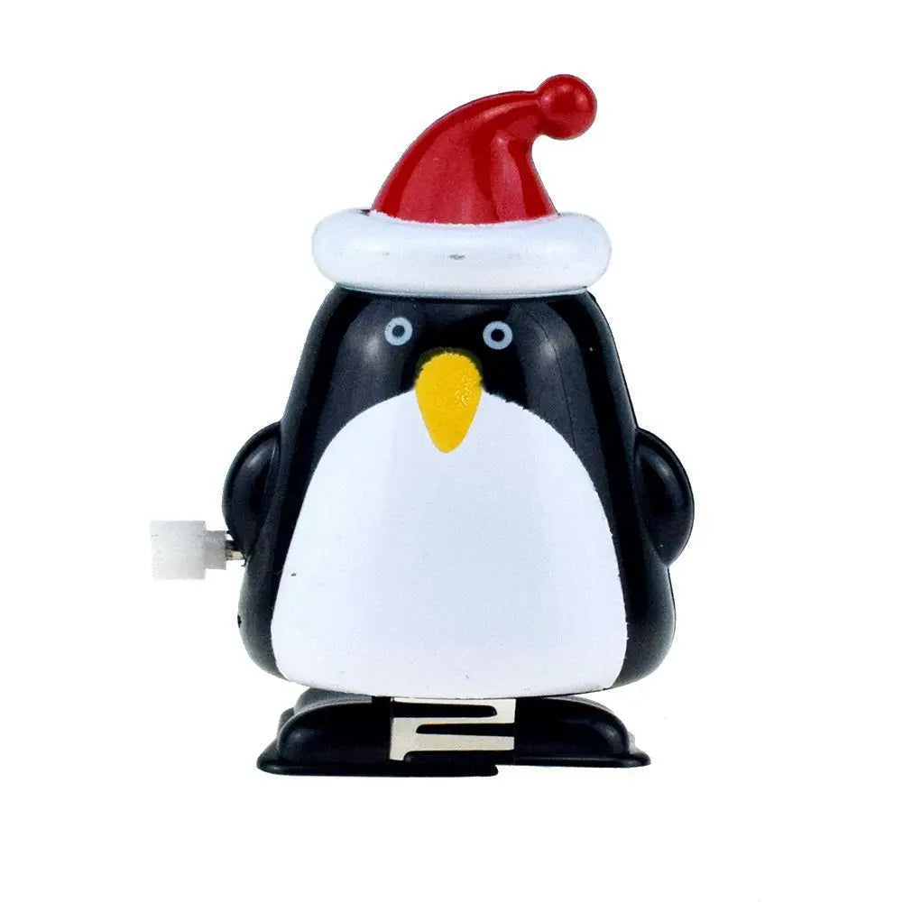 Christmas Ornament Children Toys Jumping Santa Claus Elk Snowman Penguin Kindergarten Festive Party Supplies New Year Gifts