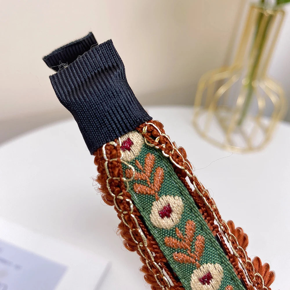 Boho Embroidery Headband