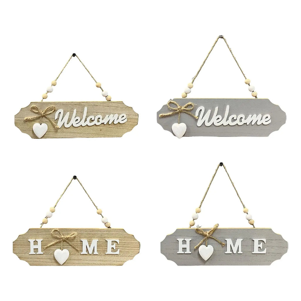 Wooden Hanging Door Sign