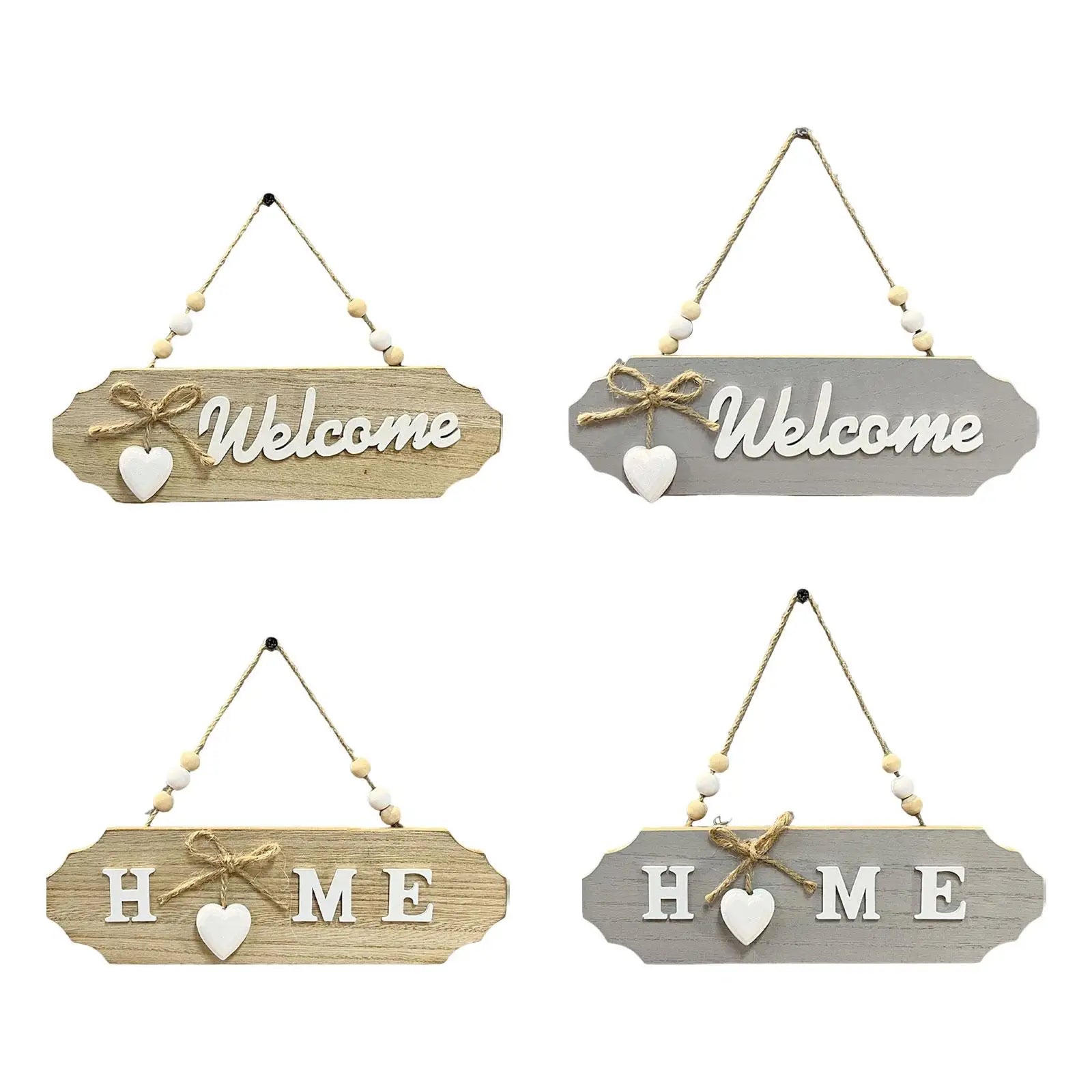 Wooden Hanging Door Sign