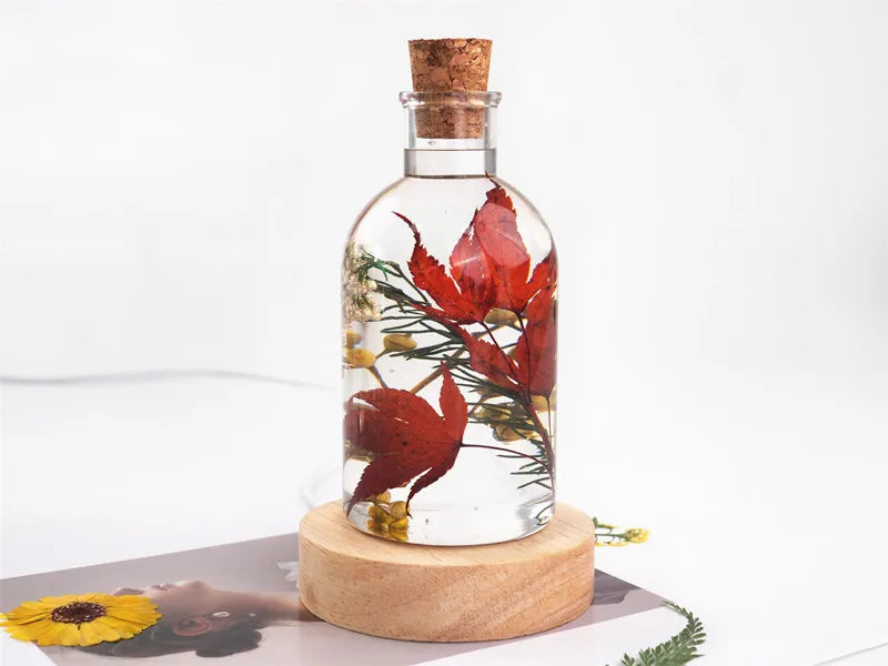 Night Light Wooden Led