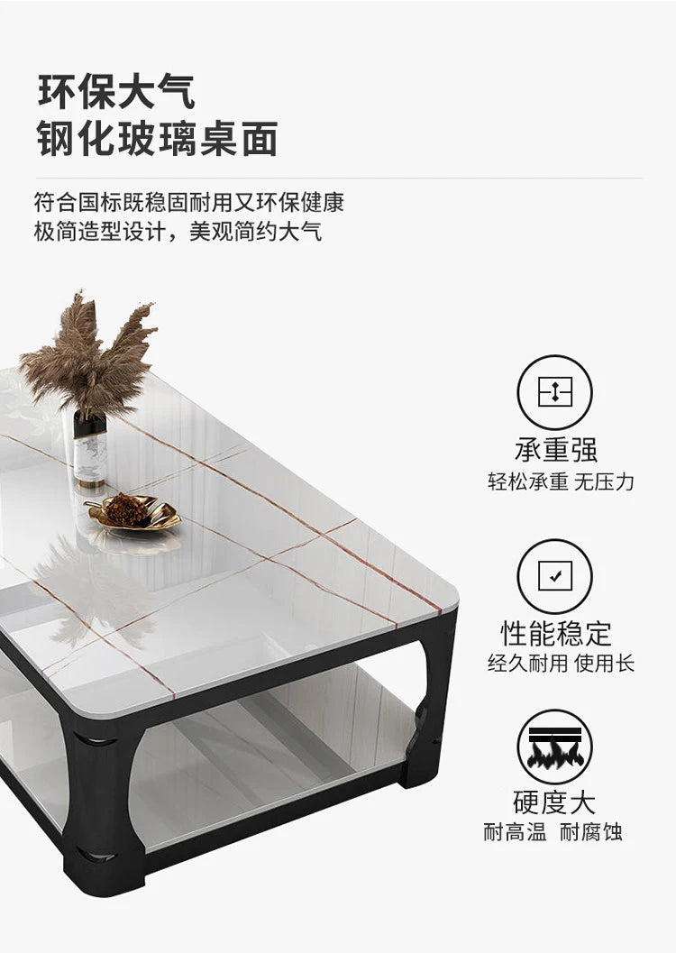 Aesthetic Design Side Table Luxury Modern Minimalist Home Simple Coffee Table Design Modern Table Basse Pour Salon Decoration