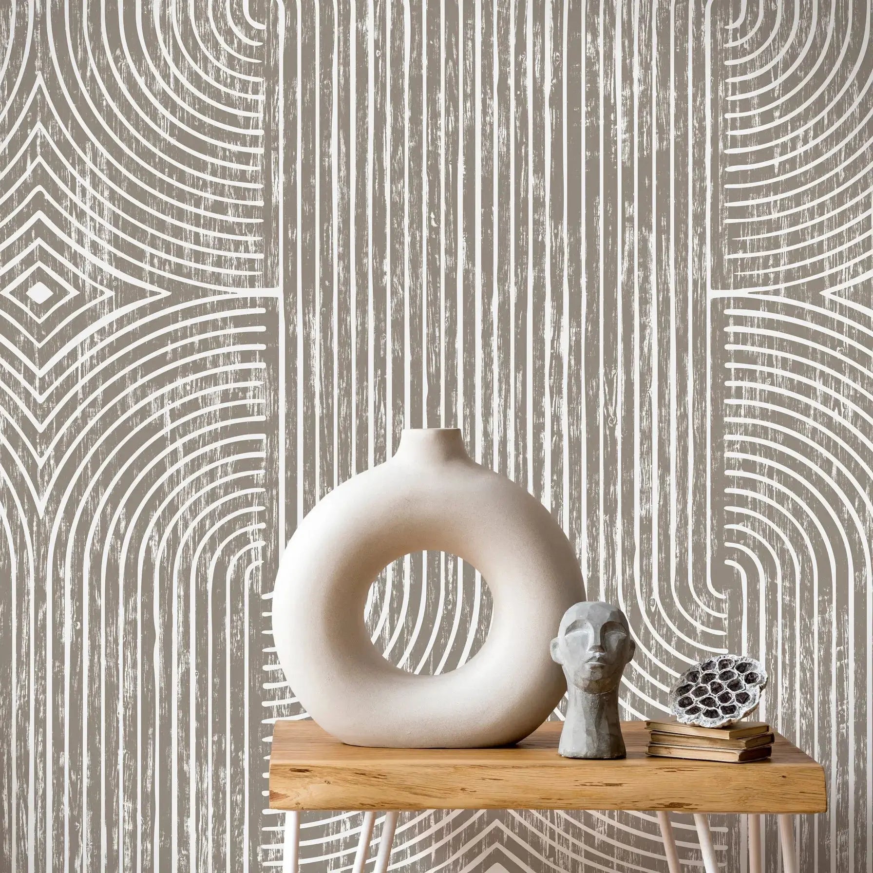 Boho Abstract Wallpaper