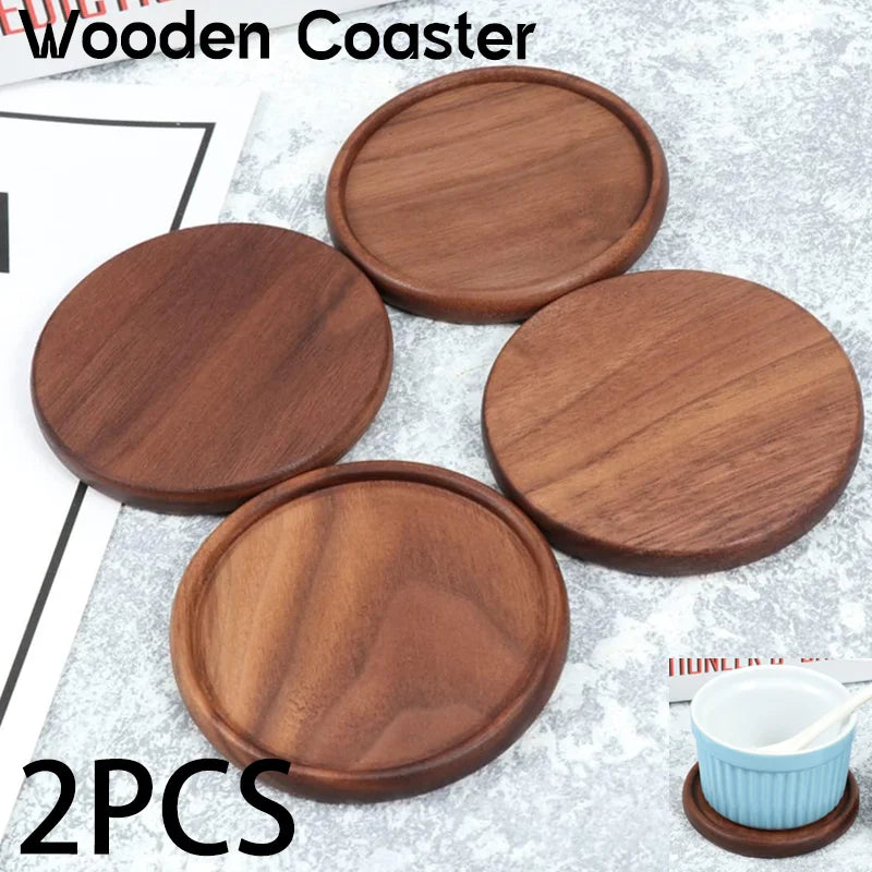 Walnut Wooden Coaster