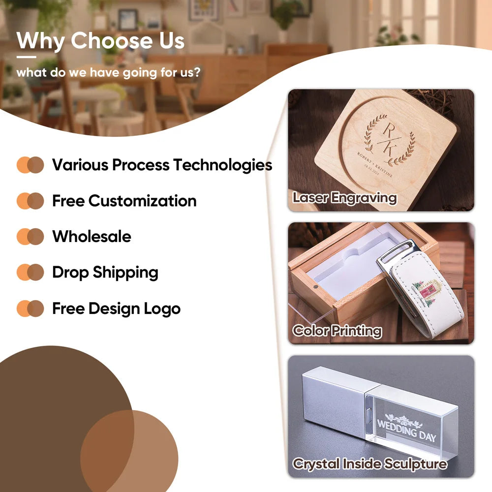 Solid Walnut Wood Coaster