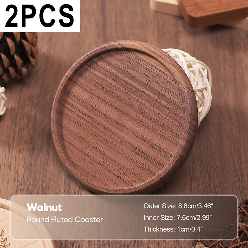 Walnut Wooden Coaster