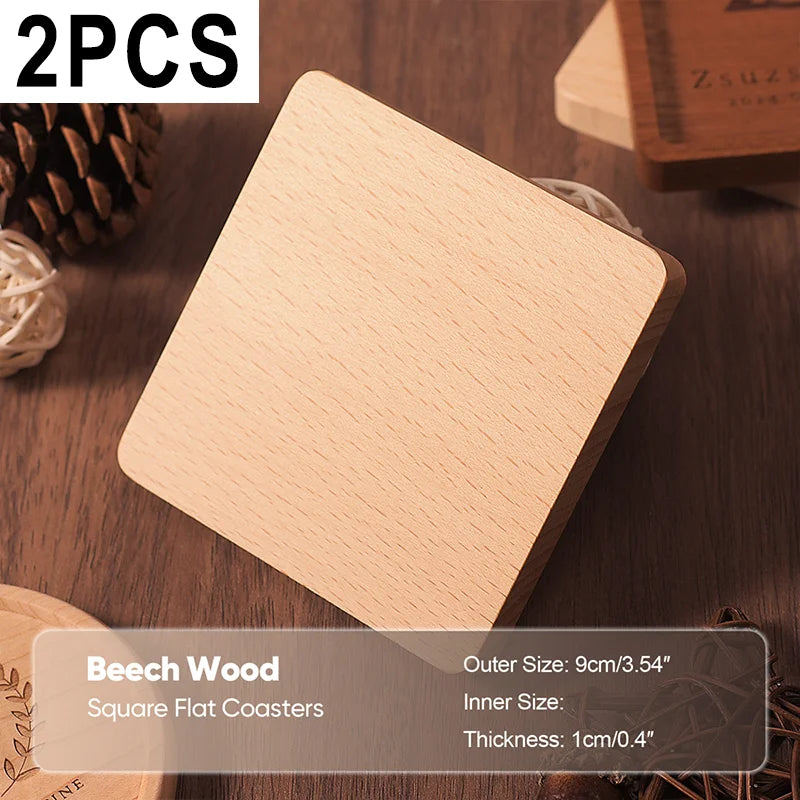 Walnut Wooden Coaster