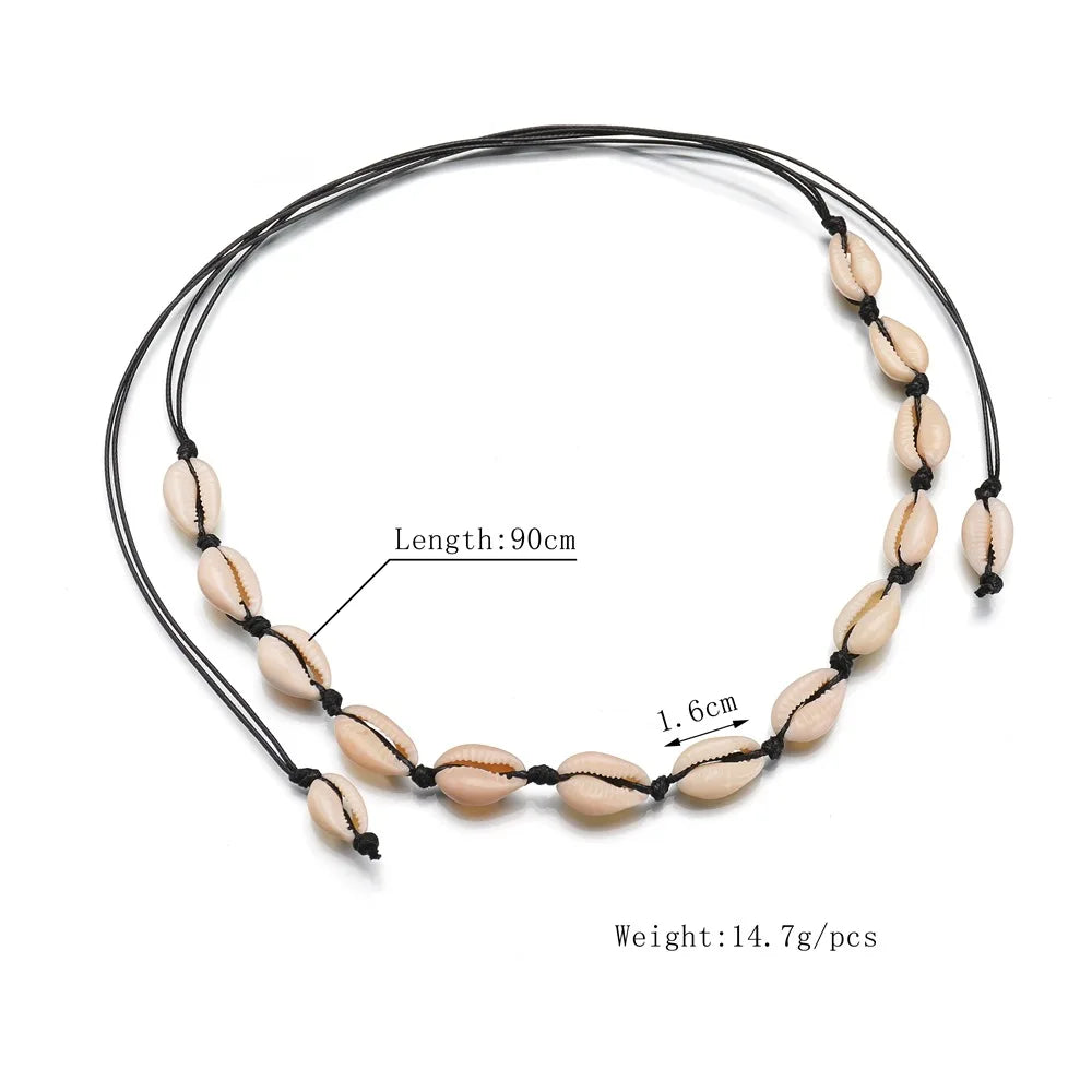 Bohemian Shell Choker Necklaces