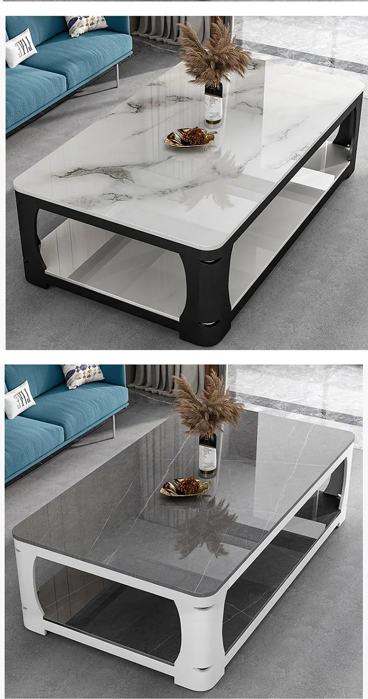 Aesthetic Design Side Table Luxury Modern Minimalist Home Simple Coffee Table Design Modern Table Basse Pour Salon Decoration