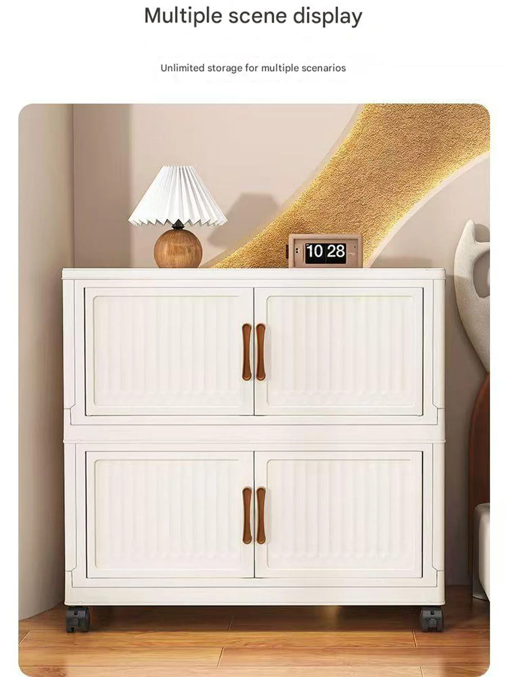 Storage Box Household Foldableing Cabinet Storage Cabinet Clothes Toys Snacks Extra Large Capacity Storage Cabinet Organizing Box