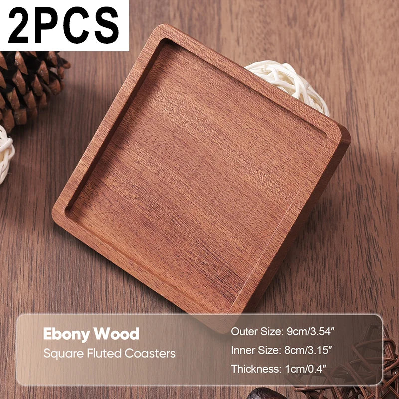 Walnut Wooden Coaster