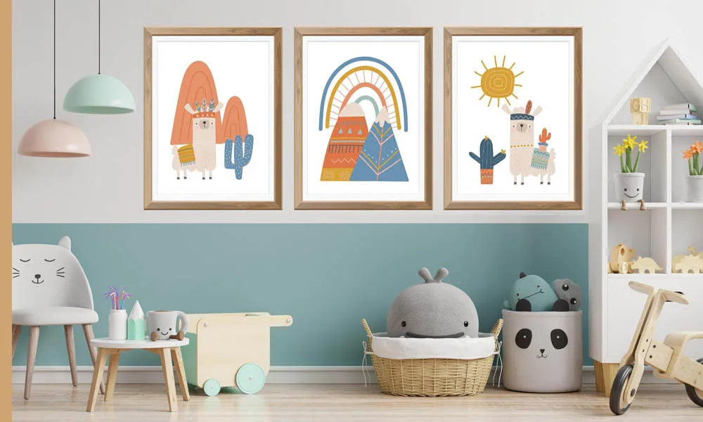 Cocktail Vase Leaves Flower Wall Art