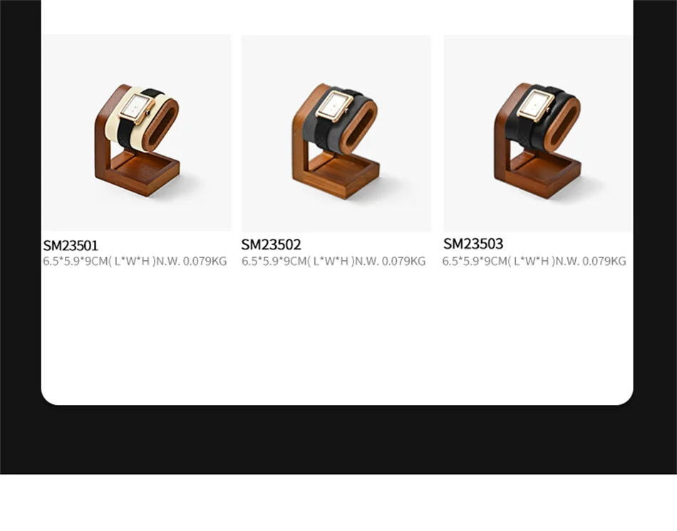 Wooden Watch Stand