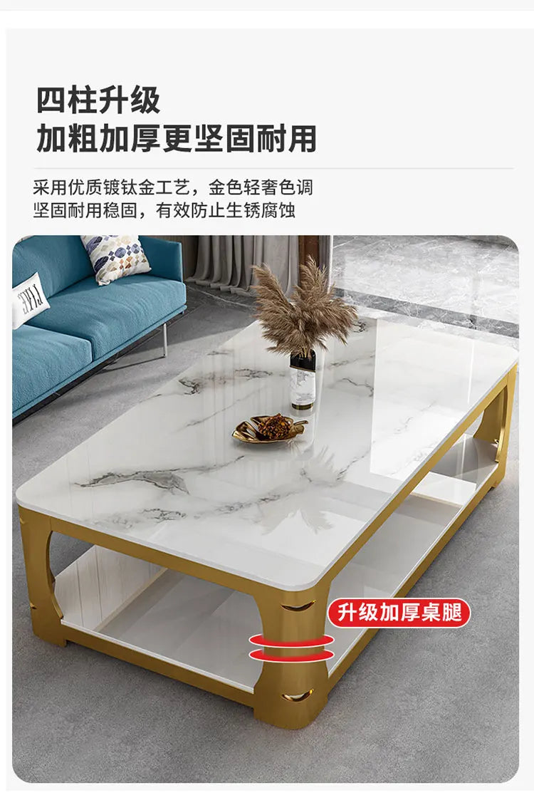 Aesthetic Design Side Table Luxury Modern Minimalist Home Simple Coffee Table Design Modern Table Basse Pour Salon Decoration