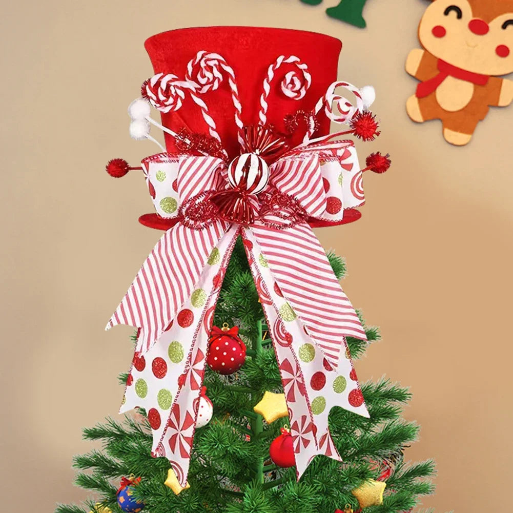 Christmas Celebration Red White Holiday Decoration Festive Accessory Great Holiday Centerpiece Versatile Usage For Holiday Table