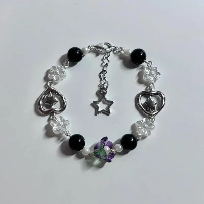 Starflower Bracelet flower Handmade aesthetic