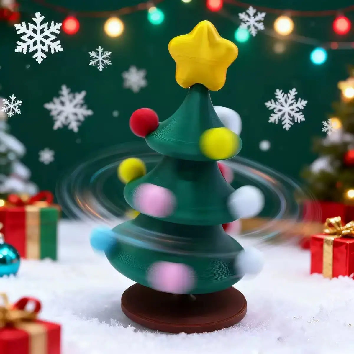 Christmas Gift Dancing Rotating Christmas Tree Toy Halloween Christmas Decoration Desktop Ornamen Party Favor Children Gifts